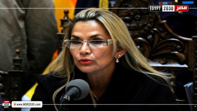  رئيسة بوليفيا المؤقتة السابقة، جانين آنيز