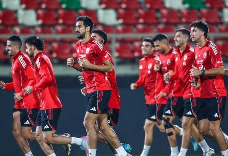 موعد مران الأهلي اليوم استعدادًا لمواجهة الزمالك في نهائي السوبر