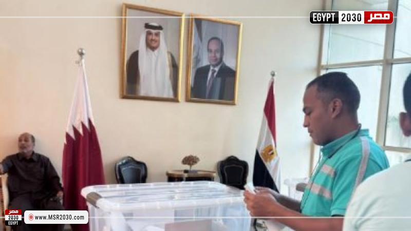 إقبال كبير من المصريين للتصويت بانتخابات 