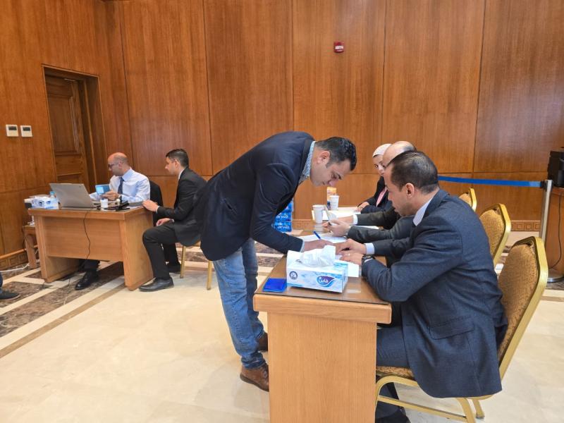تصويت المصريين بالأردن في انتخابات مجلس النواب
