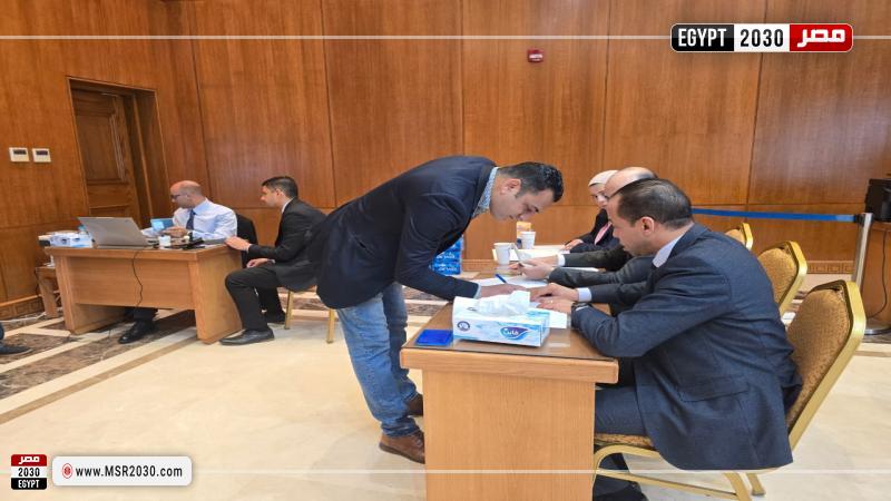 تصويت المصريين بالأردن في انتخابات مجلس النواب