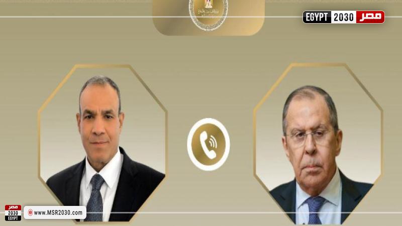 وزير الخارجية ونظيره الروسي