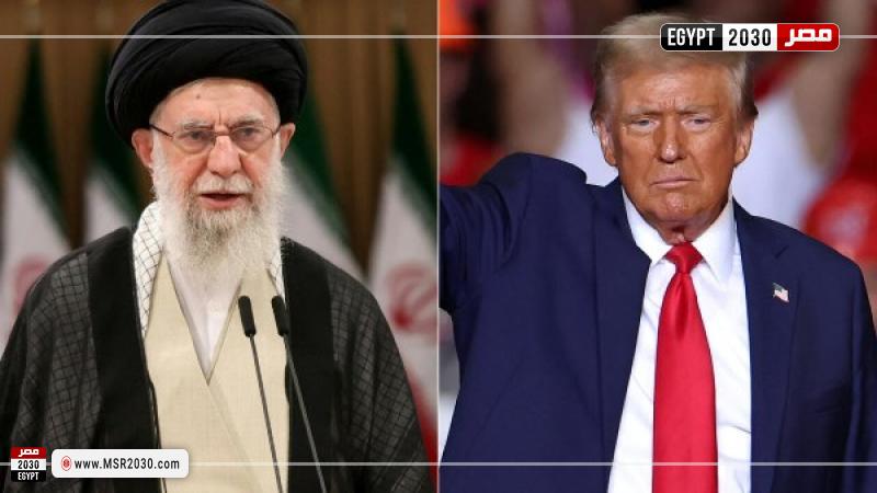 ترامب والمرشد الإيراني 