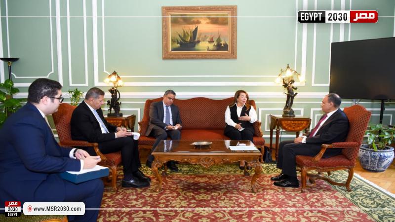 لقاء وزير الخارجية مع المديرة التنفيذية لمكتب الأمم المتحدة المعني بالمخدرات والجريمة