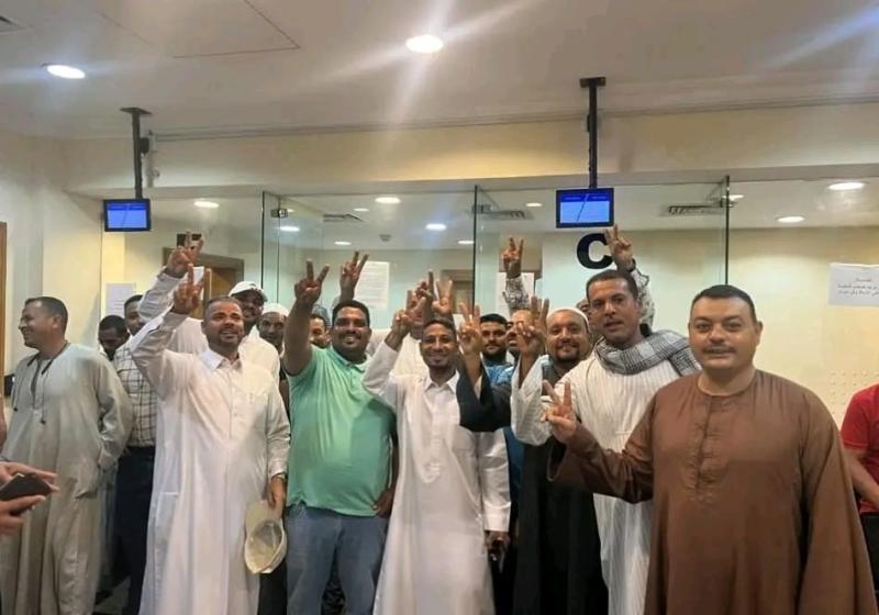 إقبال كبير من المصريين في قطر على التصويت بانتخابات مجلس النواب 2025