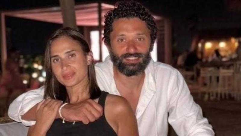 انفصال كريم محمود عبد العزيز عن زوجته آن الرفاعي