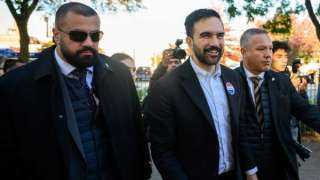 خلال زيارة لمحل يديره مصري.. عمدة نيويورك المنتخب:... خلال زيارة لمحل يديره مصري.. عمدة نيويورك المنتخب: مصر أم الدنيا