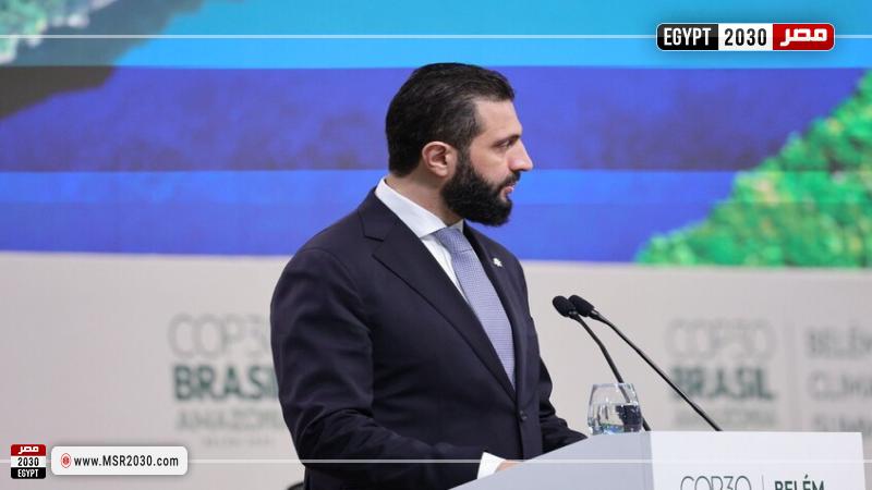 الرئيس السوري أحمد الشرع