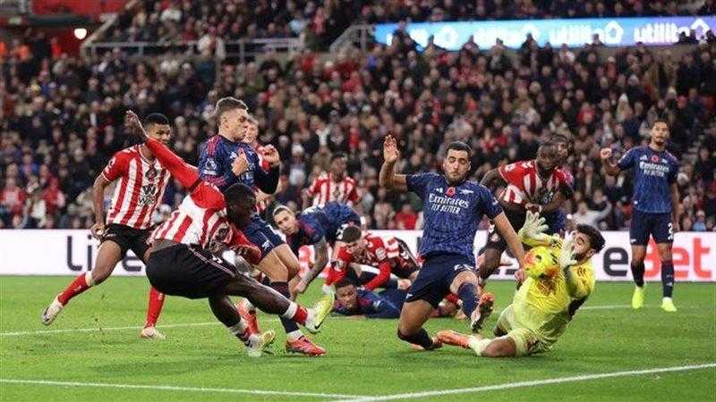 تعادل مثير بين أرسنال وسندرلاند في الدوري الإنجليزي الممتاز