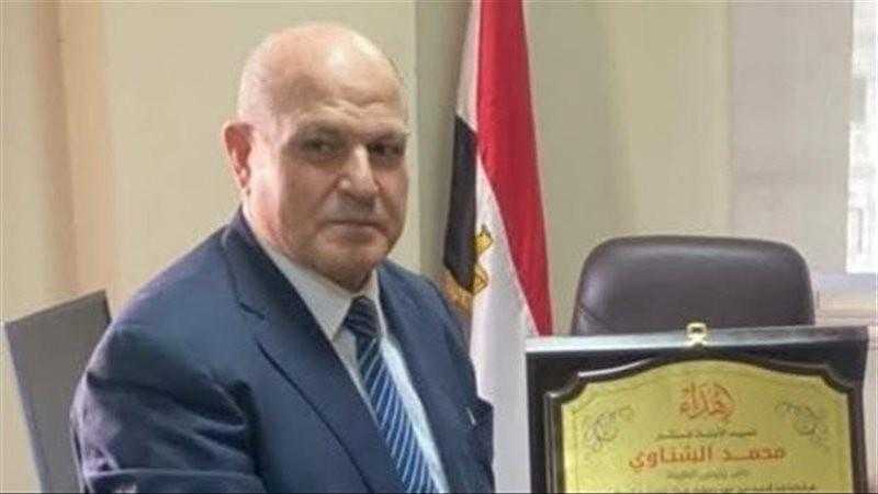 المستشار محمد الشناوى يعزي رئيس الهيئة الوطنية للانتخابات في وفاة زوجته