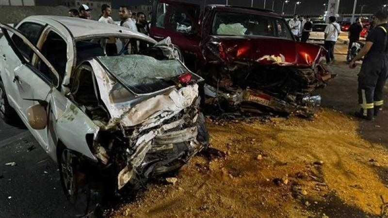 مصرع شخص وإصابة 4 آخرين في حادث تصادم  بسوهاج