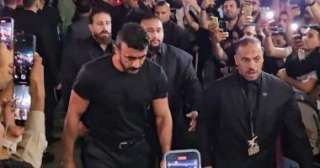 العوضى وتايسون وأحمد عيد ودينا فؤاد فى عزاء... العوضى وتايسون وأحمد عيد ودينا فؤاد فى عزاء والد محمد رمضان