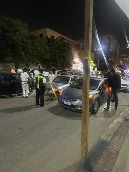 حملة أمنية مكثفة في شوارع حلوان ومحيط محطة المترو