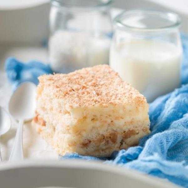 بدون دقيق.. طريقة تحضير كيكة جوز الهند