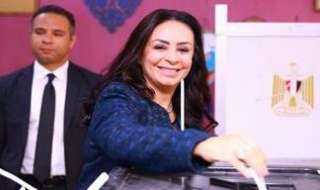 وزيرة التضامن تدلي بصوتها في انتخابات مجلس النواب