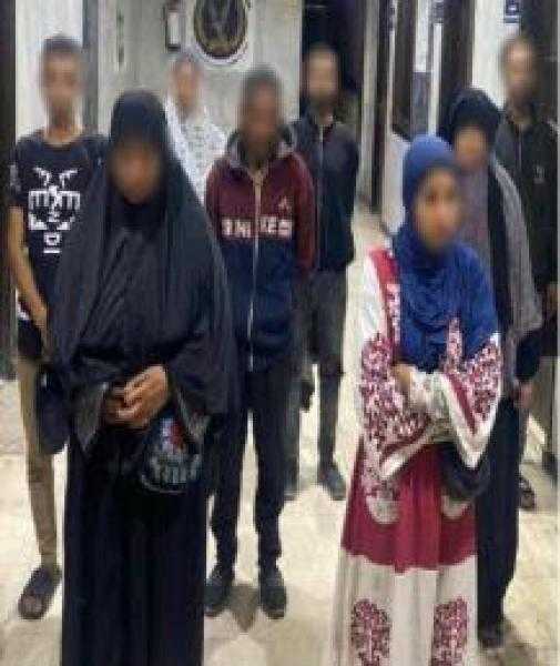 ضبط 11 شخصا لاستغلالهم الأحداث في أعمال التسول بالجيزة