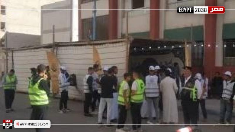 مشاركة الناخبين في مطروح