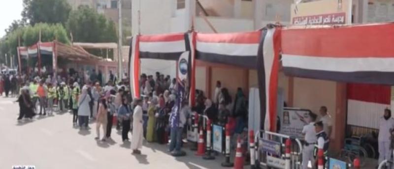 إقبال كبير من الناخبين للمشاركة في انتخابات مجلس النواب.. تفاصيل