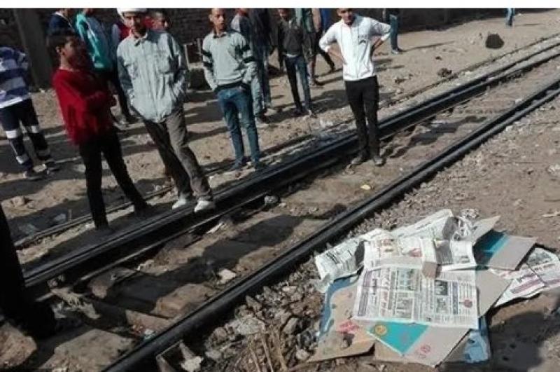 مصرع طالبة صدمها قطار في العياط
