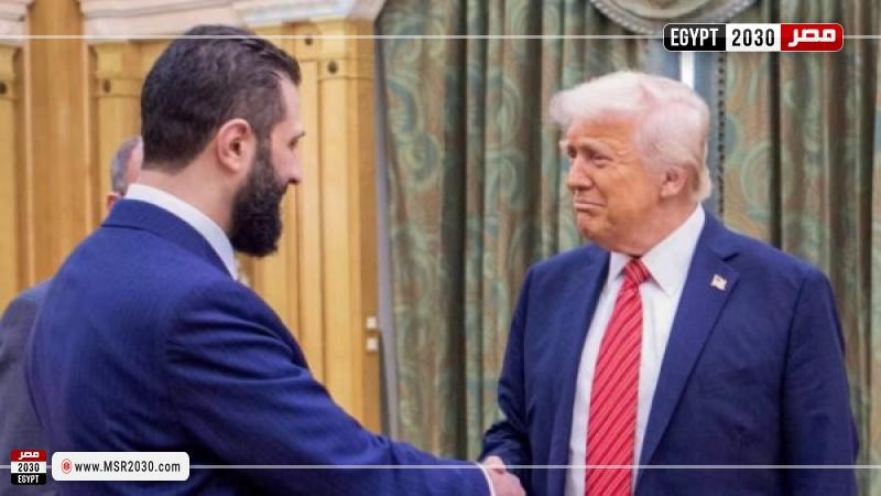 زيارة الشرع ومقابلته لترامب