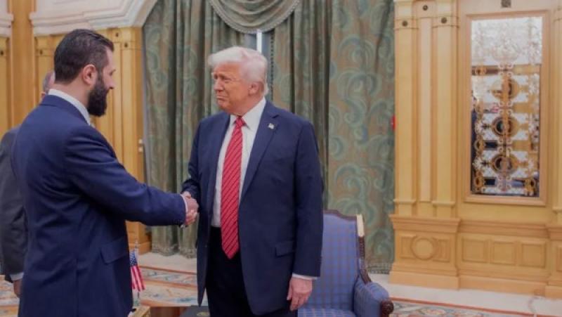 لقاء الشرع وترامب