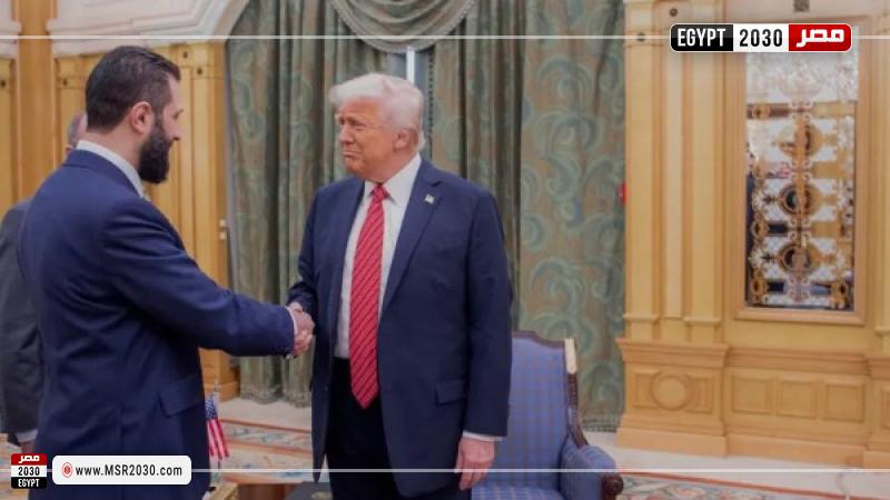 لقاء الشرع وترامب