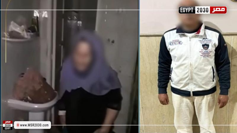 المتهم بالتعدي علي والدته 