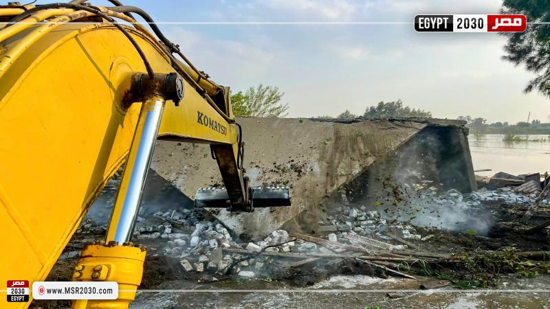 إزالة التعديات على النيل