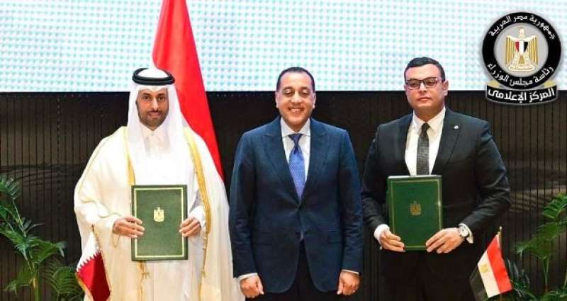 مدبولي يشهد توقيع اتفاقية بين مصر وقطر