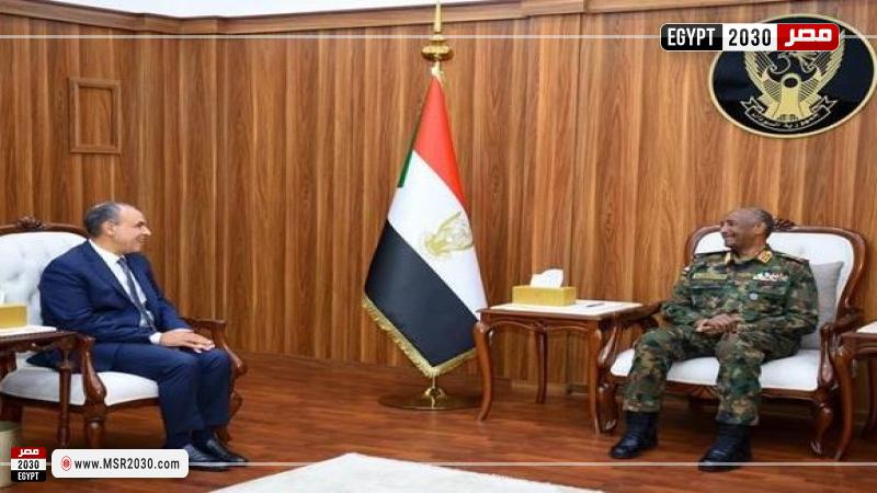 وزير الخارجية ورئيس مجلس السيادة السوداني