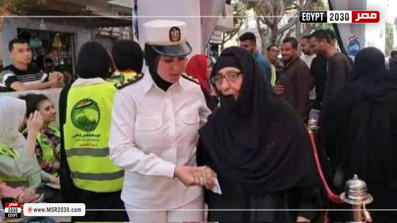 الشرطة النسائية تؤمن مقار اللجان