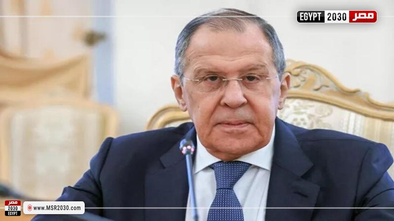  وزير الخارجية الروسي سيرغي لافروف