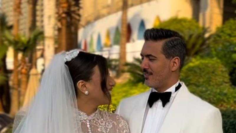 أول صورة لهايدي موسى من حفل زفافها