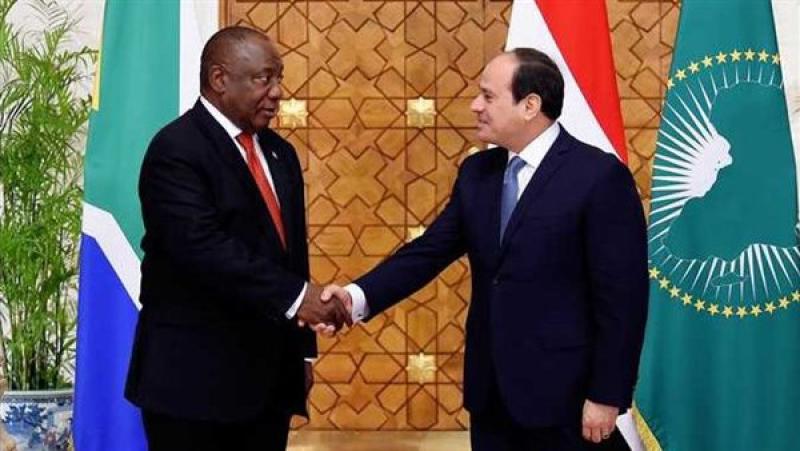 الرئيس عبد الفتاح السيسي و الرئيس ويليام روتو رئيس جمهورية كينيا