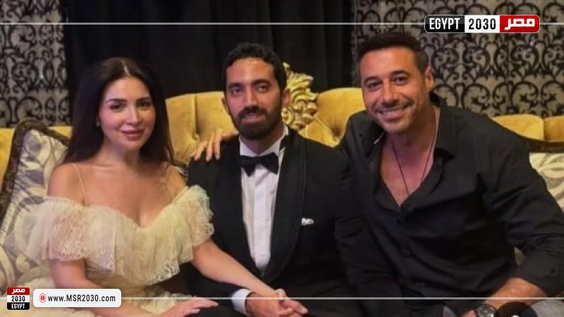 أحمد السعدني من عقد قران مي عز الدين