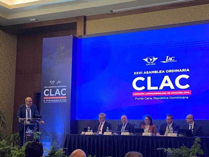 وزير الطيران يشارك في اجتماع مفوضية الطيران المدني لدول أمريكا اللاتينية والكاريبي