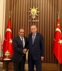 وزير الخارجية يسلم أردوغان رسالة خطية من الرئيس السيسي