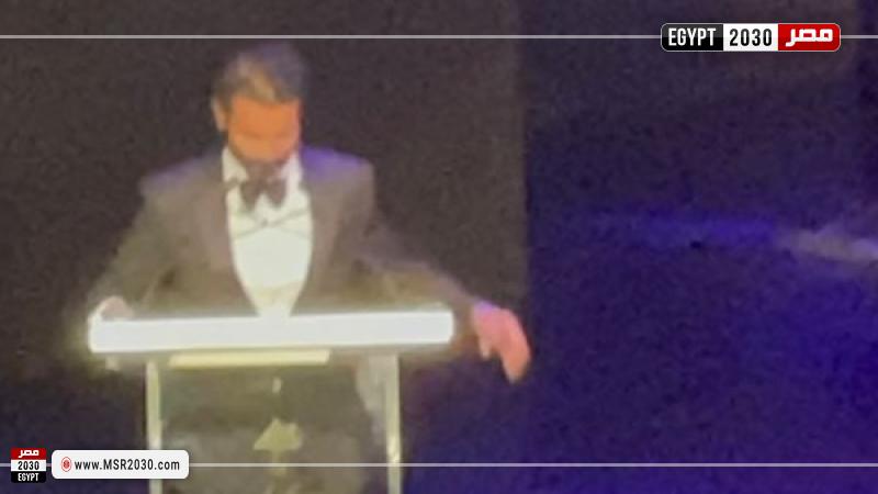 خالد النبوي من مهرجان القاهرة السينمائي 