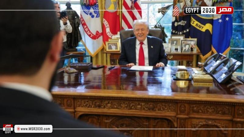 ترامب يستقبل الشرع في البيت الأبيض