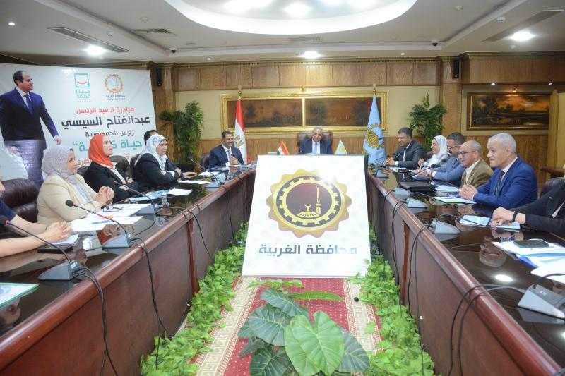 محافظ الغربية يستقبل وفد المجلس القومي لحقوق الإنسان في ختام زيارتهم للمحافظة