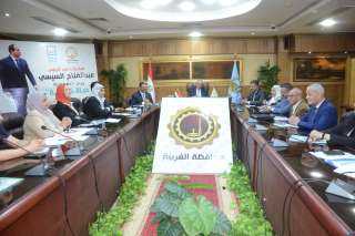 محافظ الغربية يستقبل وفد المجلس القومي لحقوق الإنسان في ختام زيارتهم للمحافظة