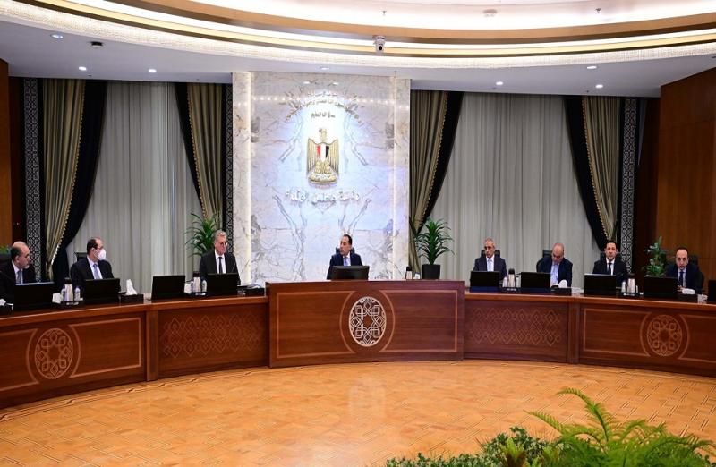 الدكتور مصطفى مدبولي، رئيس مجلس الوزراء خلال الاجتماع