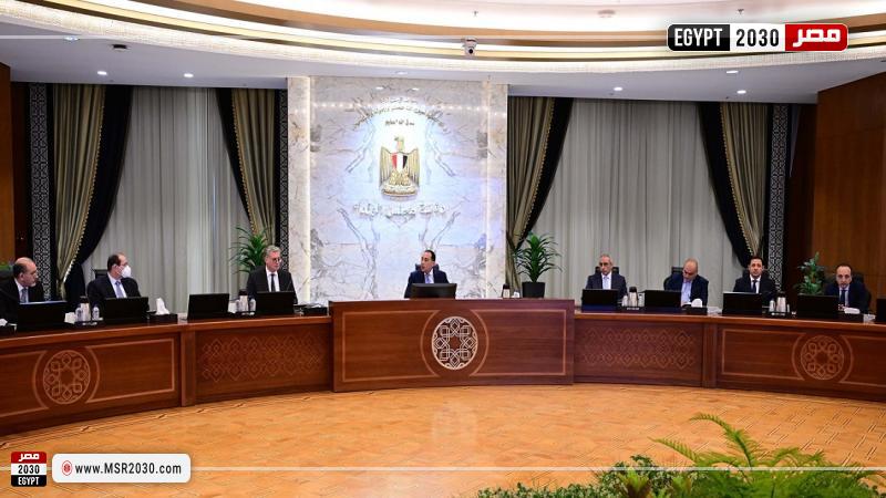 الدكتور مصطفى مدبولي، رئيس مجلس الوزراء خلال الاجتماع