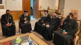 أسقف الدول الإسكندنافية في لقاء روحي مع الخريجين بعزبة النخل