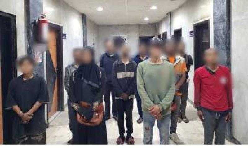 ضبط تشكيل عصابى يستغل الأطفال في التسول وبيع السلع بالجيزة