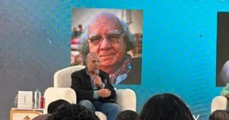 محمود عبد السميع يتحدث عن شغفه بالسينما في مهرجان القاهرة السينمائي