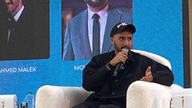 أحمد مالك: الفن يجب أن يعكس هموم الشباب