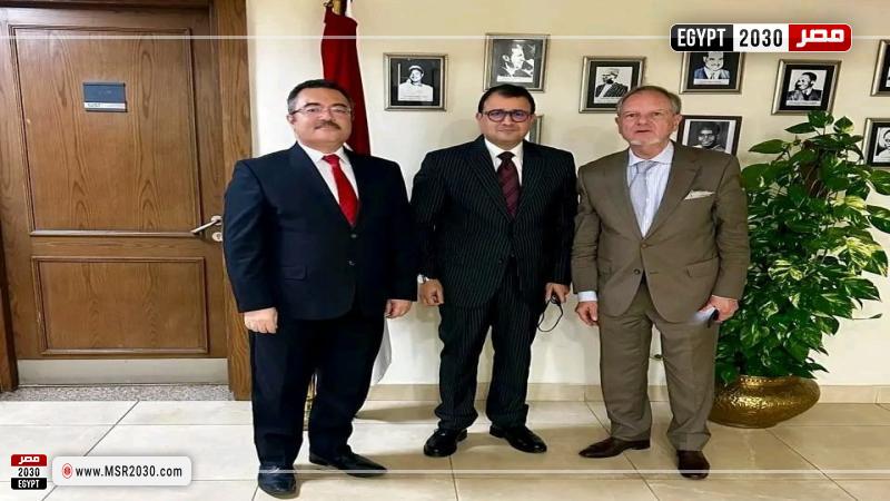 مساعد وزير الخارجية المعين للشئون الإفريقية يستقبل المبعوث الفرنسى لشئون القرن الإفريقي 