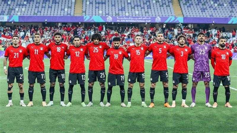 منتخب مصر يختتم استعداداته اليوم لمواجهة كاب فيردي في كأس العين الودية