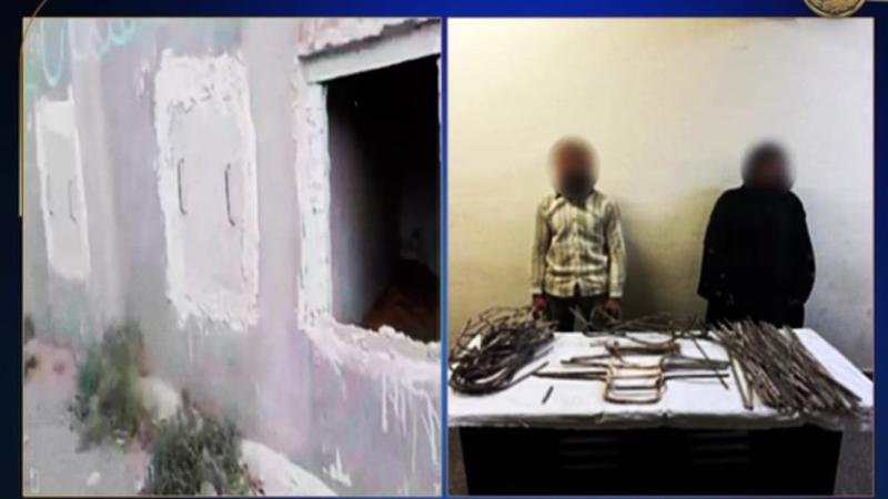 النيابة تأمر بحبس المتهمين بسرقة أبواب مقابر فى الشرقية